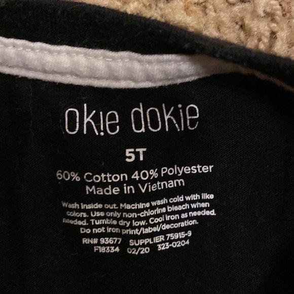 Game day vibes by Okie dokie size 5t - Picture 2 of 2